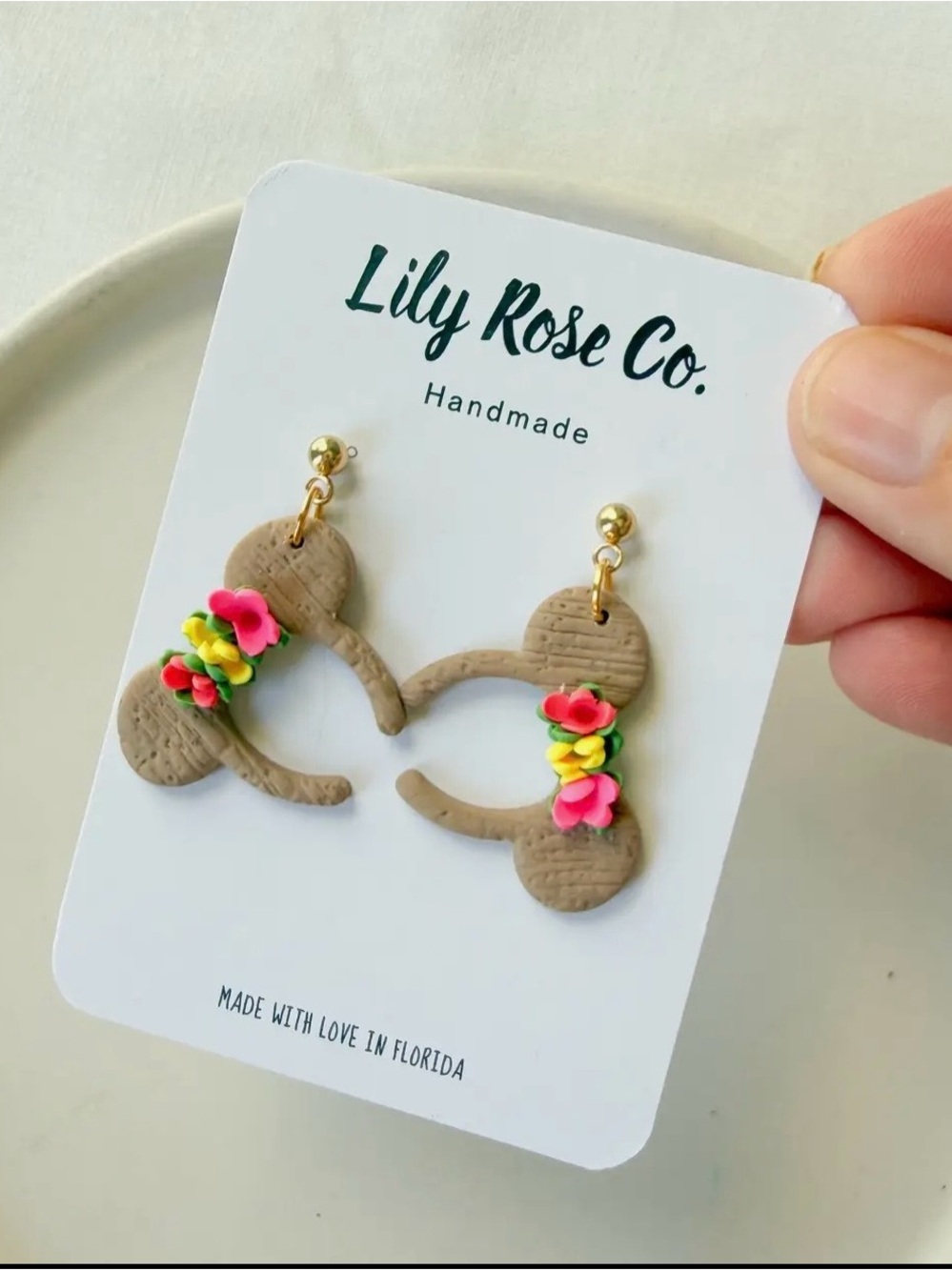 Lily Rose Handmade Topical Mickey Ears - Picture 2 of 2